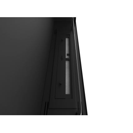 InFire - Sisäänrakennettu BIO takka 90x50 cm 3kW musta
