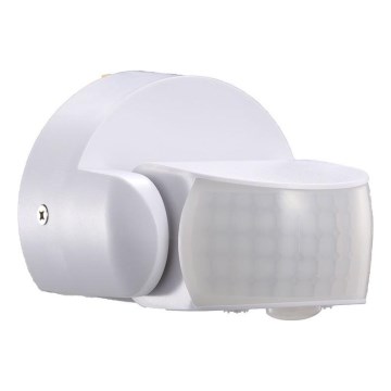 Infrapuna-ulkoliiketunnistin 180/360° 600W/230V IP65 valkoinen