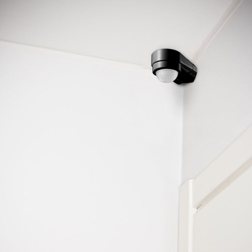 Infrapuna-ulkoliiketunnistin 240° 600W/230V IP65 musta