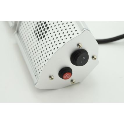 Infrapunalämmitin 1000/2000W/230V IP55 + kaukosäädin