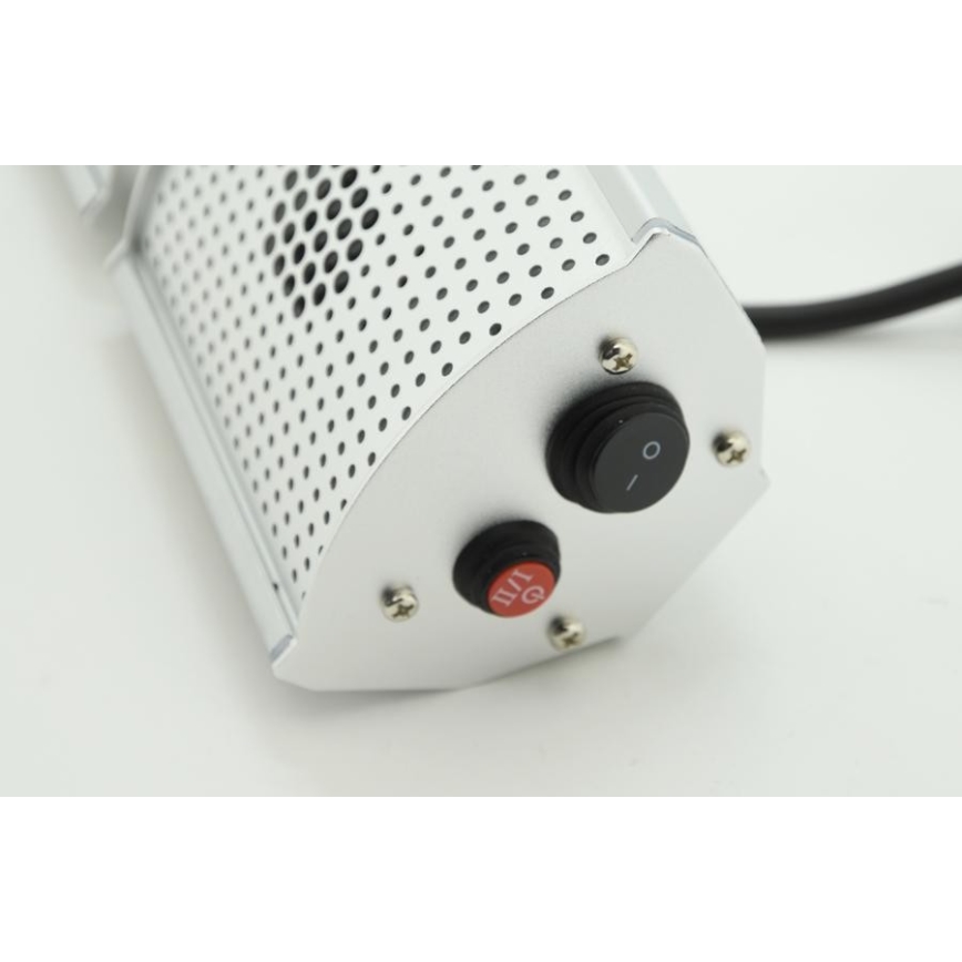 Infrapunalämmitin 1000/2000W/230V IP55 + kaukosäädin