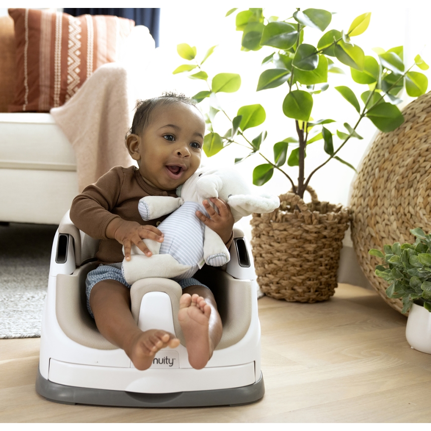Ingenuity - Syöttötuolin istuinpehmuste 2-in-1 BABY BASE beige