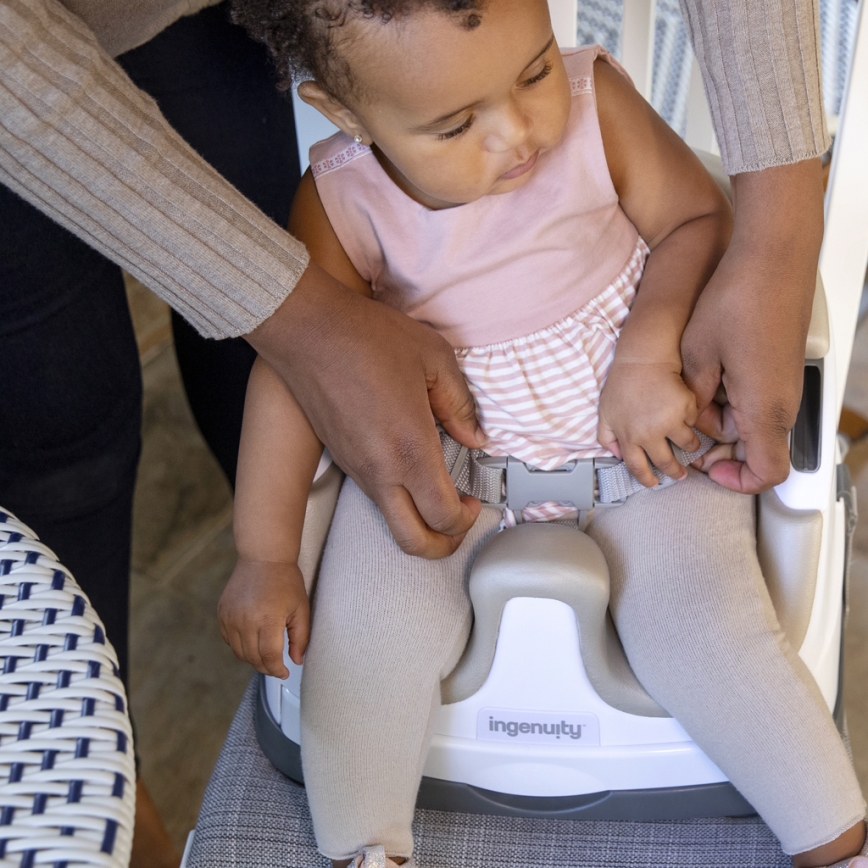 Ingenuity - Syöttötuolin istuinpehmuste 2-in-1 BABY BASE beige
