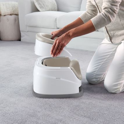 Ingenuity - Syöttötuolin istuinpehmuste 2-in-1 BABY BASE beige