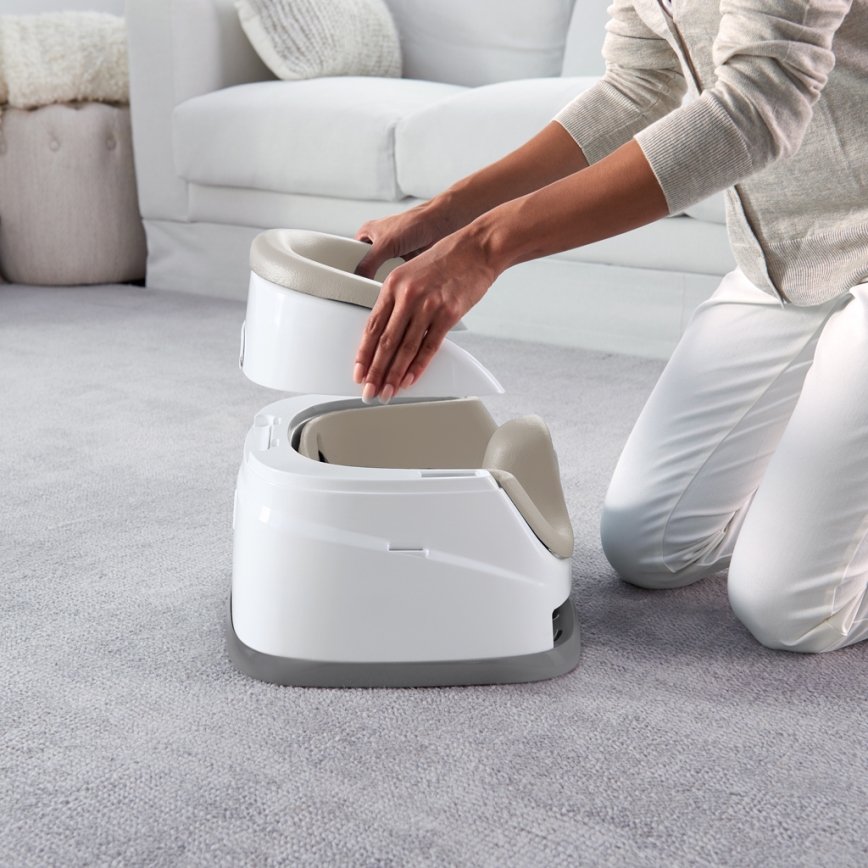Ingenuity - Syöttötuolin istuinpehmuste 2-in-1 BABY BASE beige