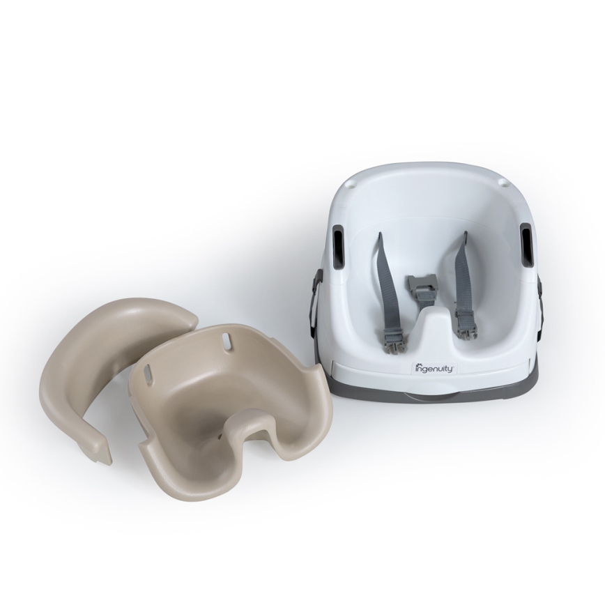 Ingenuity - Syöttötuolin istuinpehmuste 2-in-1 BABY BASE beige