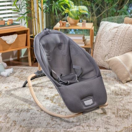 Ingenuity - Lasten värisevä lepotuoli melodialla EVERY SEASON WESLEY 3xC harmaa