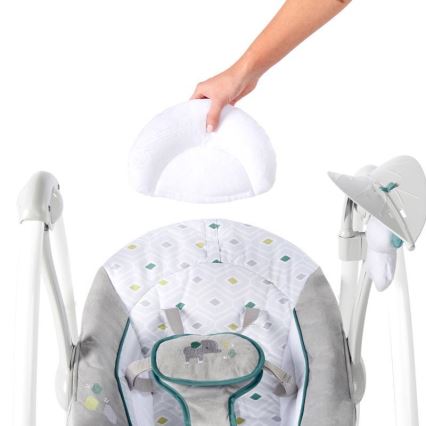 Ingenuity - Lasten värisevä keinu 2-in-1 NASH melodialla 4xLR20