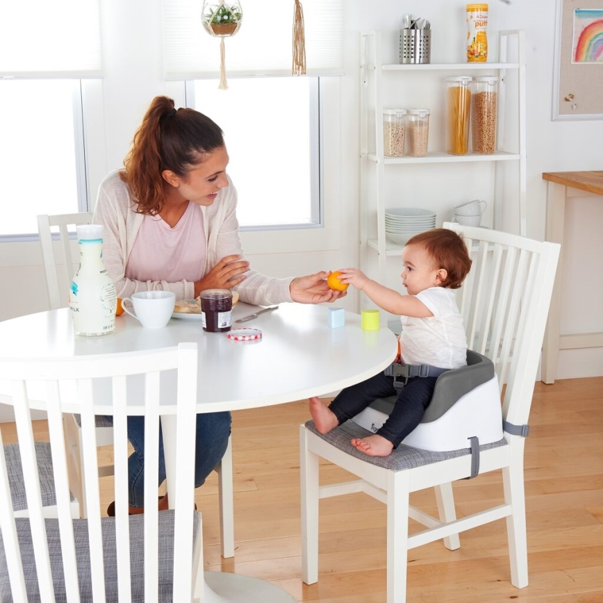 Ingenuity - Ruokailutuolin tyyny 2in1 SMARTCLEAN TODDLER harmaa