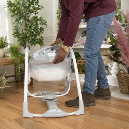 Ingenuity - Lasten värisevä keinu, jossa melodia 2-in-1 SWELL 4xD + 1xC