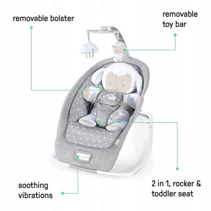 Ingenuity - Vauvan keinu melodialla CUDDLE LAMB