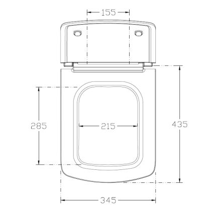Isvea - pehmeästi sulkeutuva PURITY WC-istuimen kansi, valkoinen