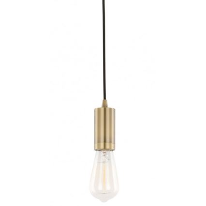 ITALUX - Kattokruunu johdossa MODERNA 1xE27/60W/230V pronssi