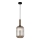 ITALUX - Kattokruunu johdossa ANTIOLA 1xE27/40W/230V halkaisija 20 cm pronssi