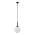 ITALUX - Kattokruunu johdossa DEORE 1xE27/40W/230V halkaisija 25 cm musta
