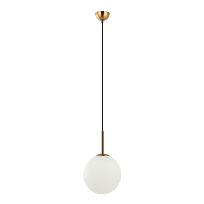 ITALUX - Kattokruunu johdossa DEORE 1xE27/40W/230V halkaisija 25 cm pronssi
