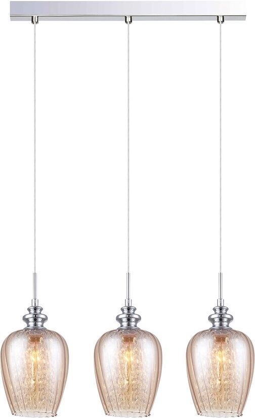 ITALUX - Kattokruunu johdossa PIRITA 3xE14/40W/230V