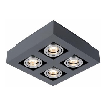 ITALUX - Kattovalo CASEMIRO 4xGU10/50W/230V