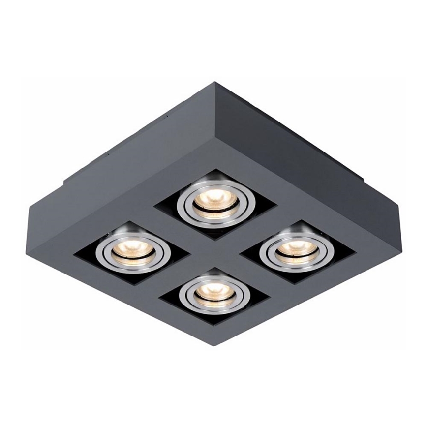ITALUX - Kattovalo CASEMIRO 4xGU10/50W/230V