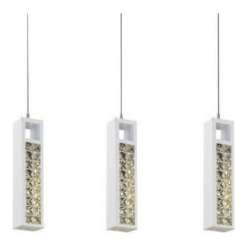 ITALUX - LED-kattokruunu narussa LAURI 3xLED/4,8W/230V