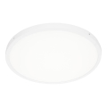 ITALUX - LED-kattovalaisin PELARO LED/36W/230V 4000K halkaisija 50 cm valkoinen