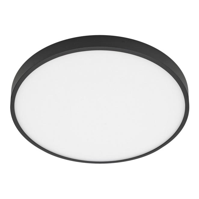 ITALUX - LED-kattovalaisin RIBERIO LED/30W/230V 3000K musta