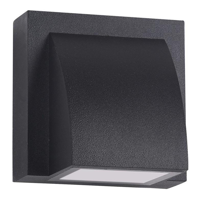 ITALUX - LED-ulkoseinävalaisin EDGAR LED/3W/230V IP54 3000K musta