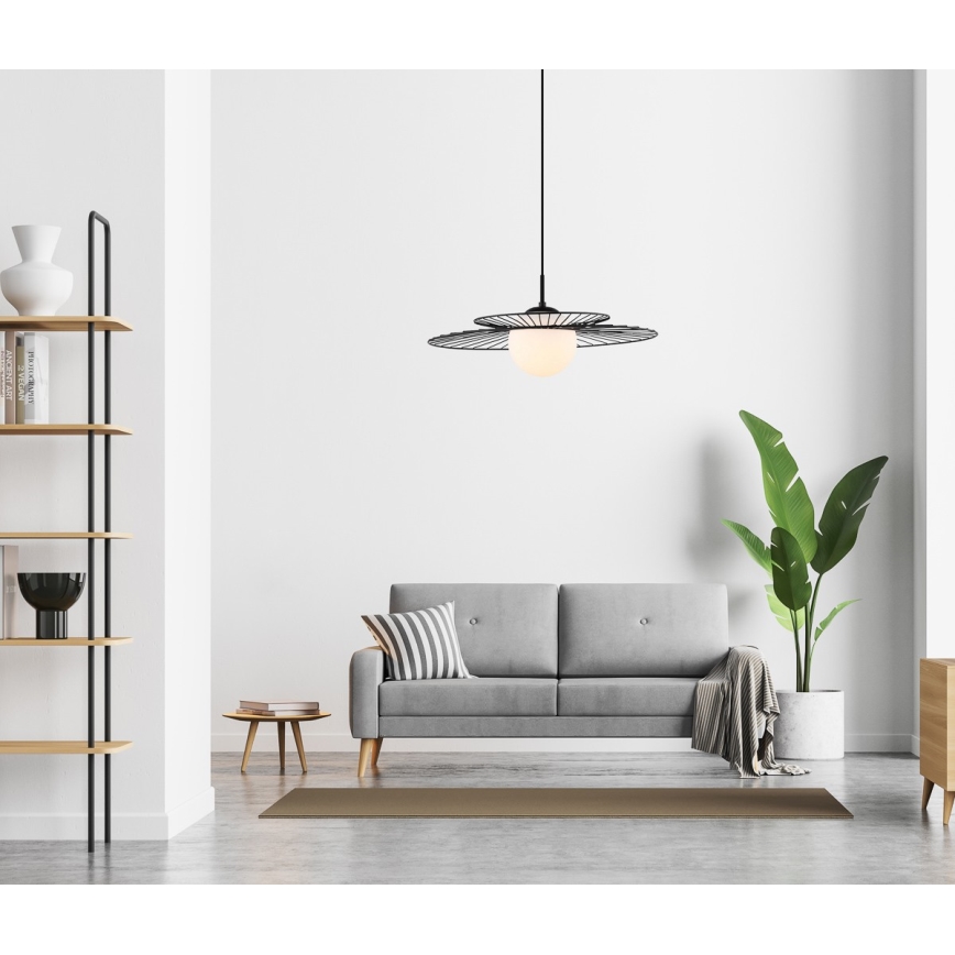 ITALUX - Kattokruunu narulla SARAH 1xE27/40W/230V