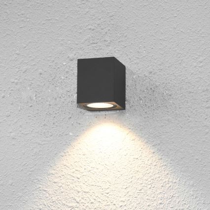 ITALUX - Ulkoseinävalaisin GENTA 1xGU10/40W/230V IP54 8 cm
