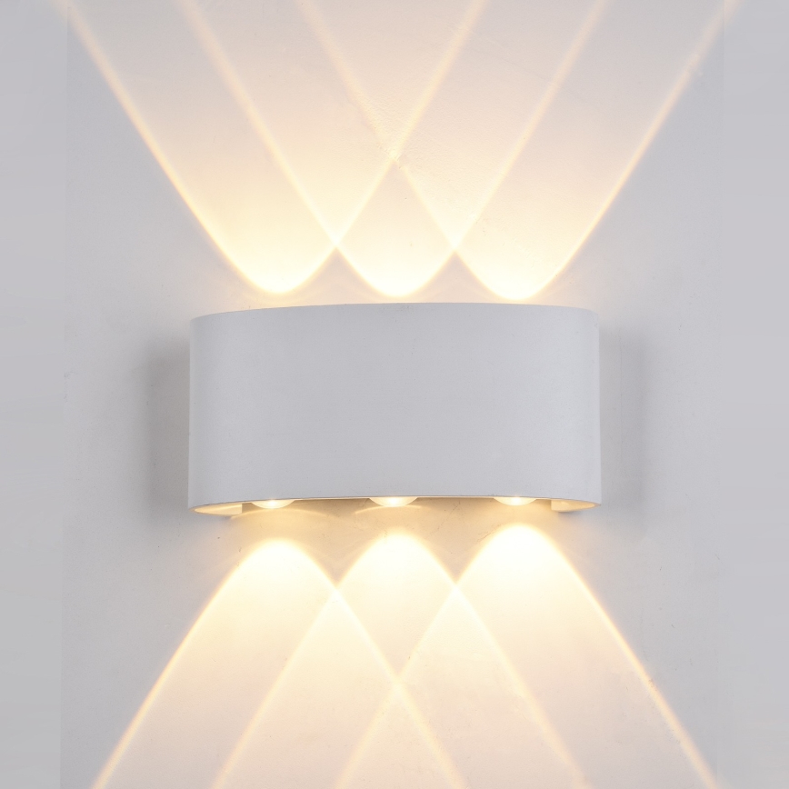 ITALUX - LED-ulkoseinävalaisin GILBERTO 3xLED/2W/230V 3000K IP54