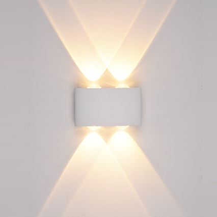 ITALUX - LED-ulkoseinävalaisin GILBERTO 2xLED/2W/230V 3000K IP54