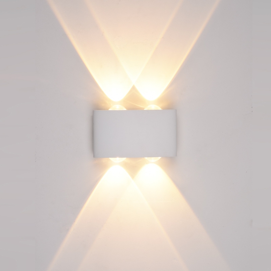 ITALUX - LED-ulkoseinävalaisin GILBERTO 2xLED/2W/230V 3000K IP54
