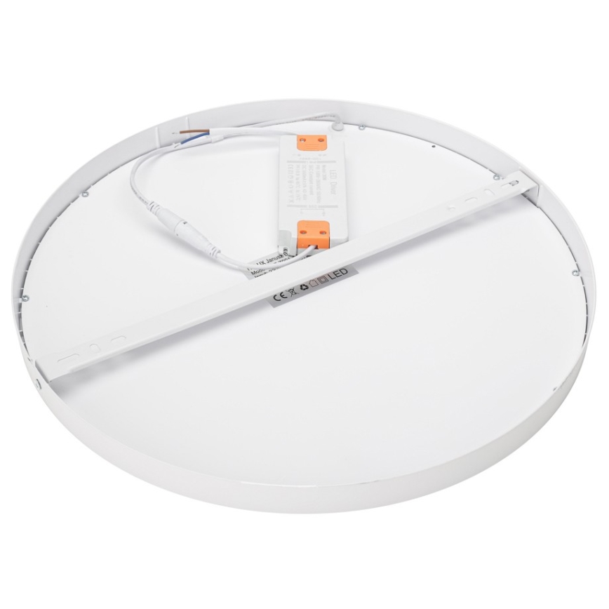 ITALUX - LED-kattovalaisin PELARO LED/30W/230V 4000K halkaisija 40 cm valkoinen