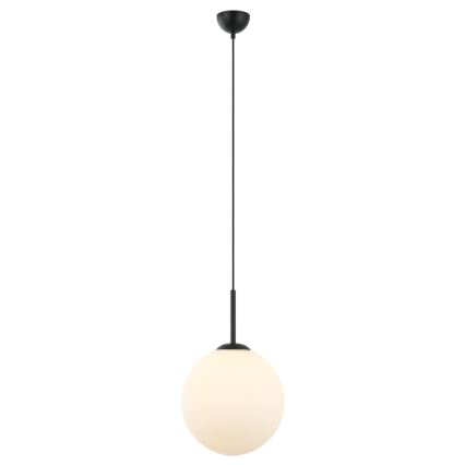 ITALUX - Ripustettava kattovalaisin DEORE 1xE27/40W/230V halkaisija 30 cm musta