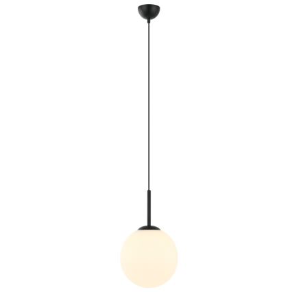 ITALUX - Ripustettava kattovalaisin DEORE 1xE27/40W/230V halkaisija 25 cm musta