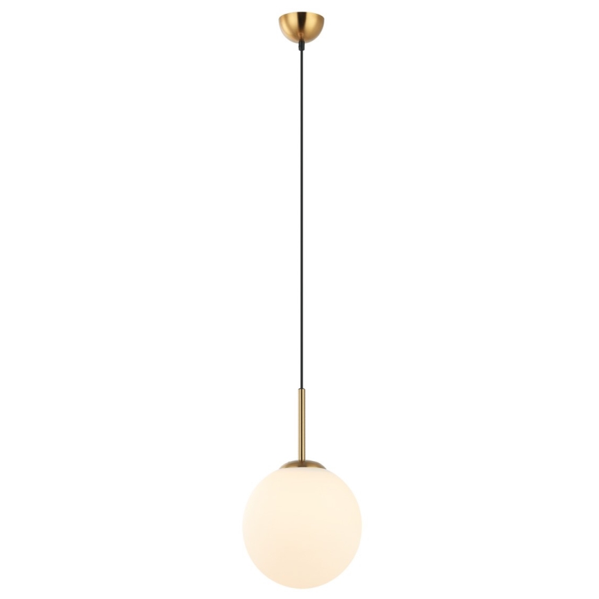ITALUX - Kattokruunu johdossa DEORE 1xE27/40W/230V halkaisija 25 cm pronssi