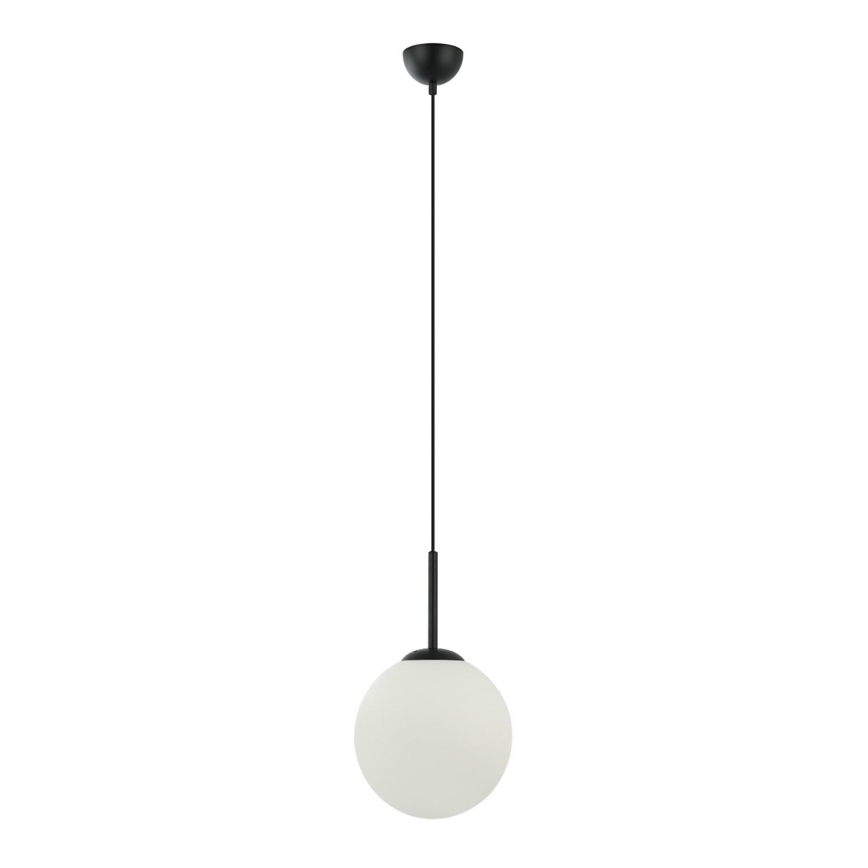 ITALUX - Ripustettava kattovalaisin DEORE 1xE27/40W/230V halkaisija 25 cm musta