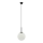 ITALUX - Ripustettava kattovalaisin DEORE 1xE27/40W/230V halkaisija 25 cm musta