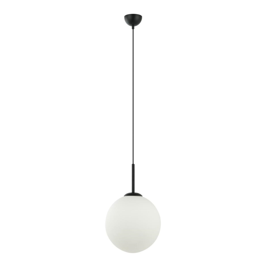 ITALUX - Ripustettava kattovalaisin DEORE 1xE27/40W/230V halkaisija 30 cm musta