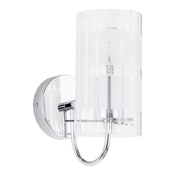 ITALUX - Seinävalaisin MAX 1xE27/60W/230V kiiltävä kromi