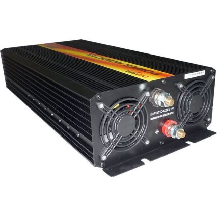 Jännitteen muunnin 5000W/24V/230V
