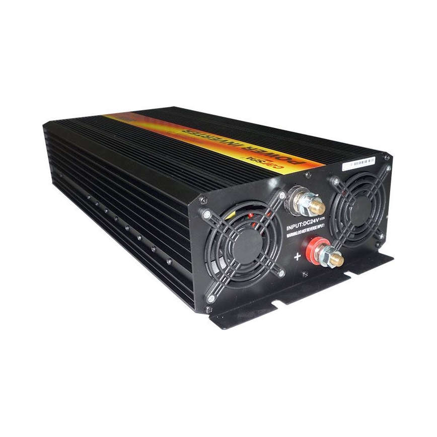 Jännitteen muunnin 5000W/24V/230V