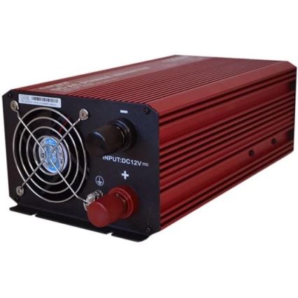 Jännitteenmuunnin CARSPA 1000W/12/230V + USB