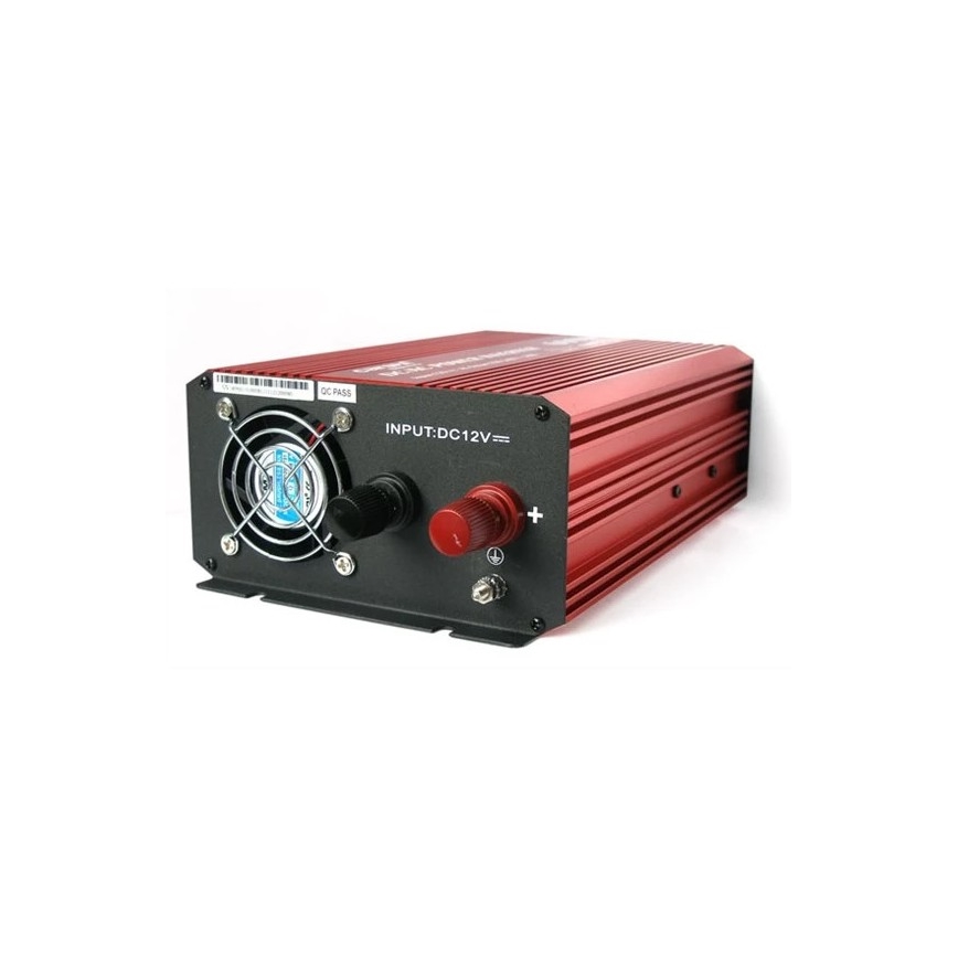 Jännitteenmuunnin CARSPA 600W/12/230V + USB