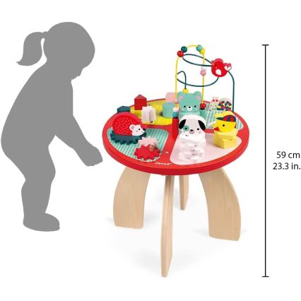 Janod - Lasten interaktiivinen pöytä BABY FOREST