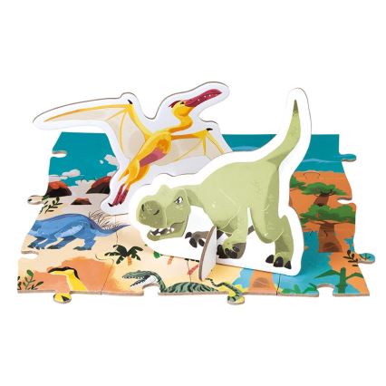 Janod - Lasten opetuspalapeli 200 kpl dinosaurukset
