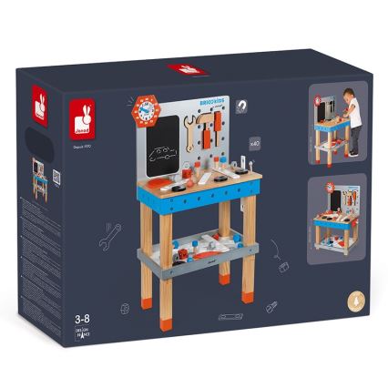 Janod - Lasten työpaja työkaluineen BRICOKIDS