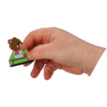 Janod - Magneettinen interaktiivinen sarja MAGNETIBOOK vuodenajat