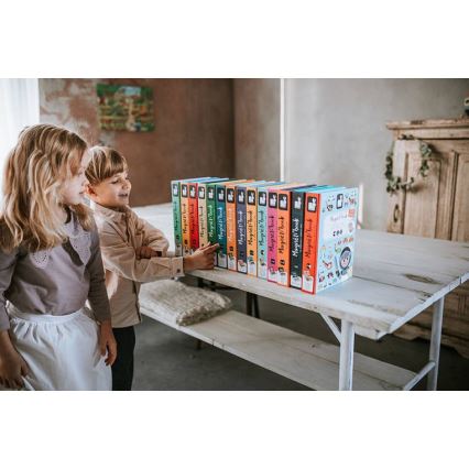 Janod - Magneettinen interaktiivinen setti MAGNETIBOOK kuljetusväline