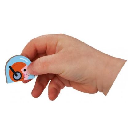 Janod - Magneettinen interaktiivinen setti MAGNETIBOOK kuljetusväline